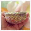 Crocheted mini bowl